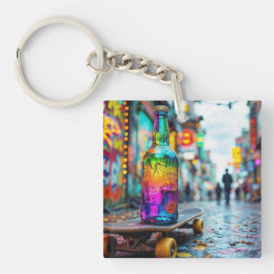 The Last Drop of Neon Key Ring
