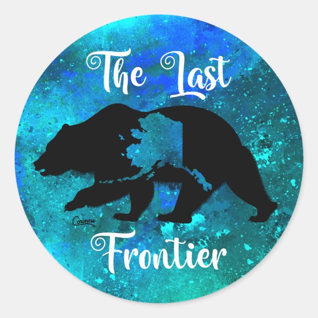 The Last Frontier - Envelope Stickers (Front)