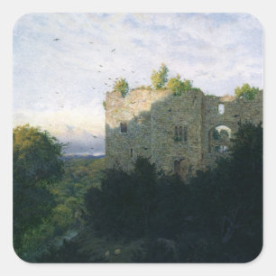 The Last Gleam, 1866 Square Sticker