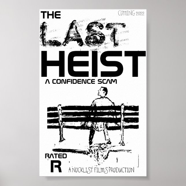 THE LAST HEIST POSTER (Front)