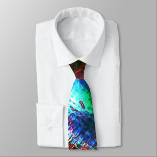 The last image recycle, texture coloured old burnt tie