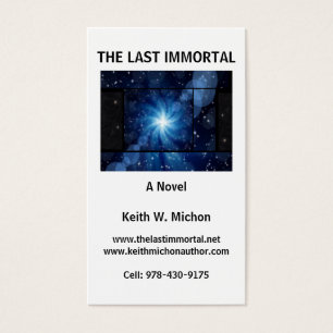 The Last Immortal Business Cards NEWEST LIGHT Ver