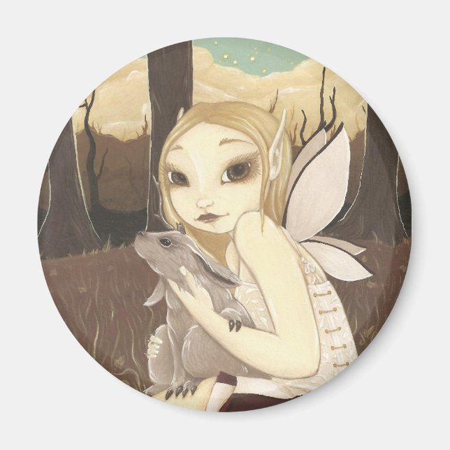 The Last Jackalope - Fairy magnet (Front)
