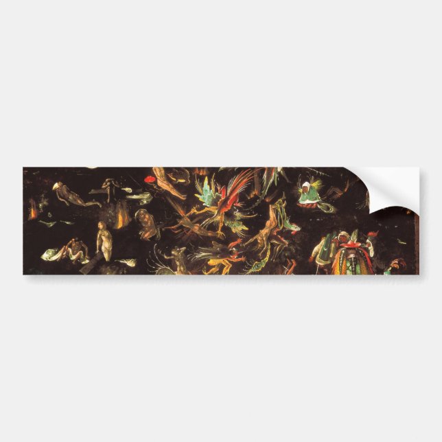 The Last Judgement by Hieronymus Bosch Bumper Sticker (Front)