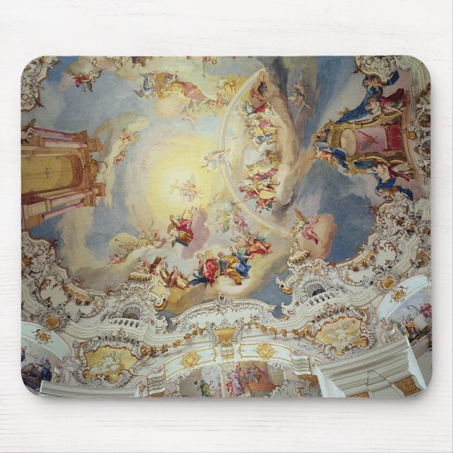 The Last Judgement, ceiling painting Mouse Pad (Front)