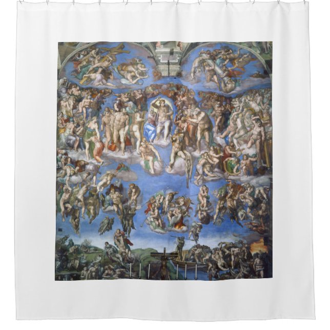 The Last Judgement Shower Curtain (Front)