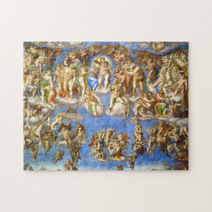 The Last Judgment by Michelangelo Jigsaw Puzzle