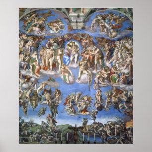 The Last Judgment by Michelangelo - Poster