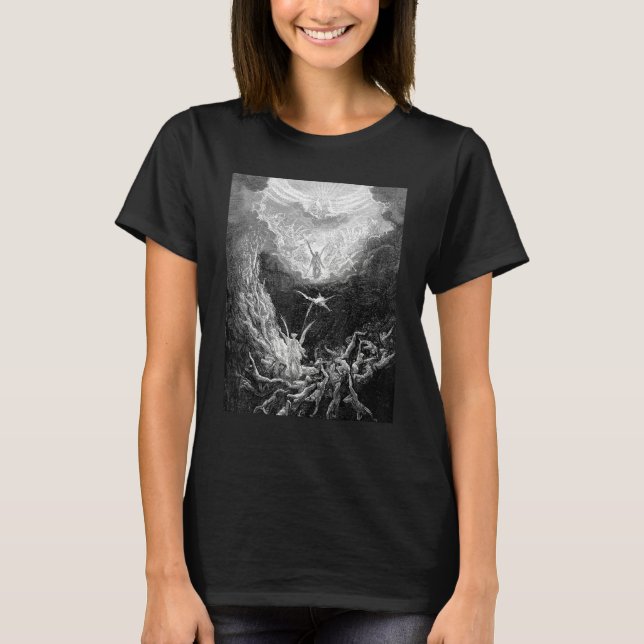 The Last Judgment Gustave Dore Biblical Art T-Shirt (Front)