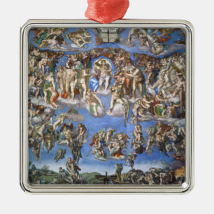 The Last Judgment Metal Ornament