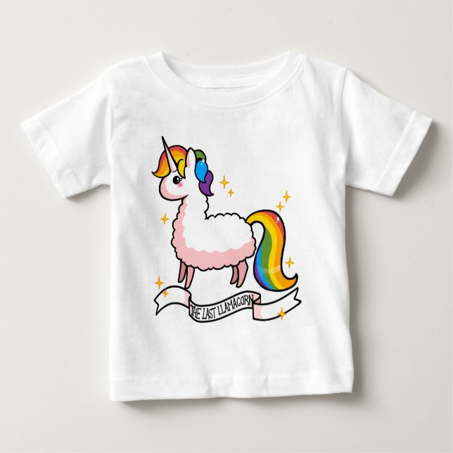 The Last Llamacorn Baby T-Shirt (Front)