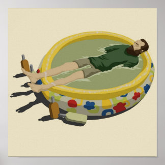 The Last Man on Earth Margarita Pool Poster