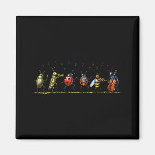 The Last Of The Bugs Vintage Insect Music Humour Magnet