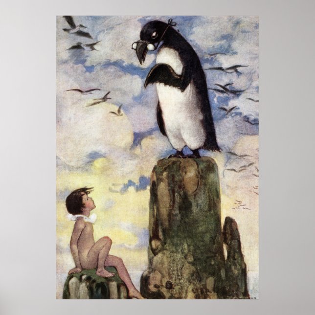 The last of the Gairfowl by Jessie Willcox Smith Poster (Front)