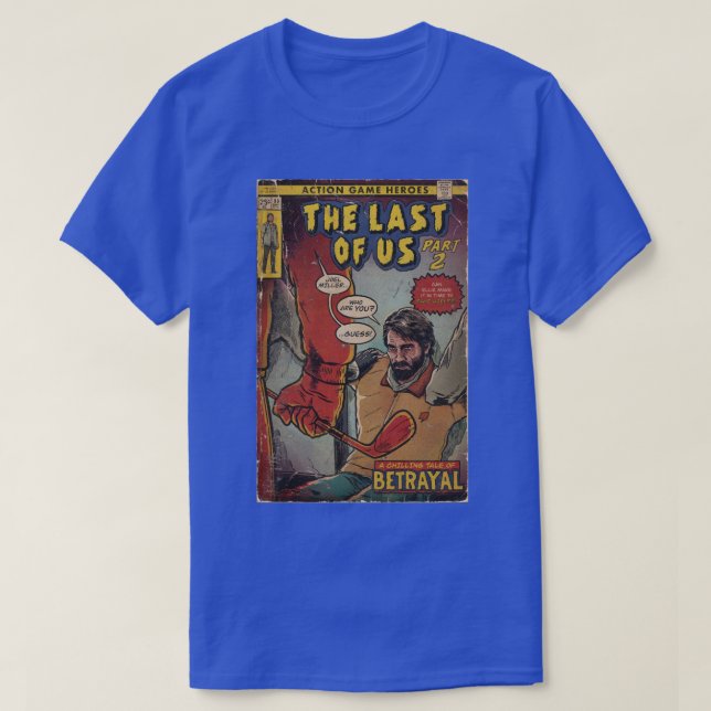 The Last of Us 2 Joel fan art comic cover T-Shirt (Design Front)