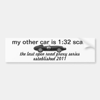 the last open road proxy series bumper sticker