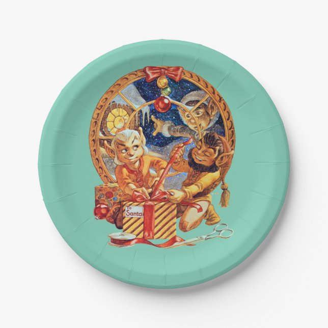 The Last Package Paper Plate (Front)