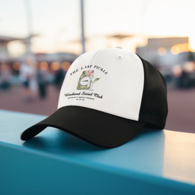 The Last Pickle | Bachelorette Weekend Trucker Hat (Creator Uploaded)