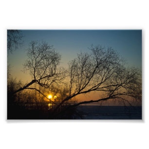 The Last Precious Bit of Sun Photo Print