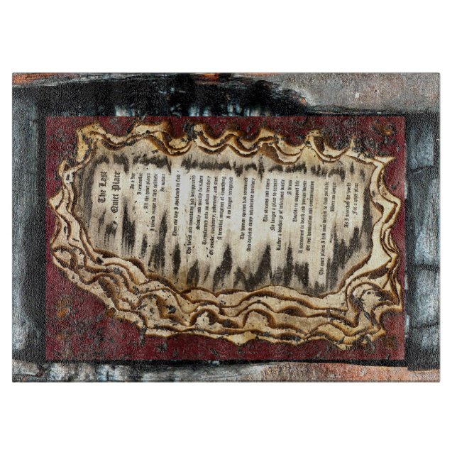 The Last Quiet Place Cutting Board (Front)