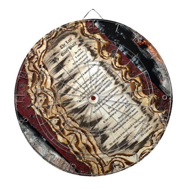 The Last Quiet Place Dartboard (Front)
