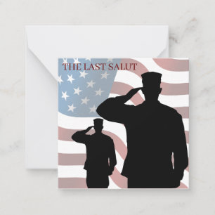 THE LAST SALUT CARD