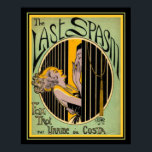 "The Last Spasm" Art Deco Foxtrot Print 16x20<br><div class="desc">"The Last Spasm" Art Deco, Foxtrot, Sheet Music Cover, ca. 1920 16x20</div>