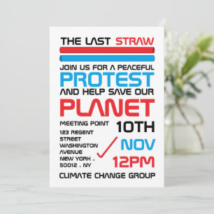 The Last Straw, Climate Change Meeting Point Invitation