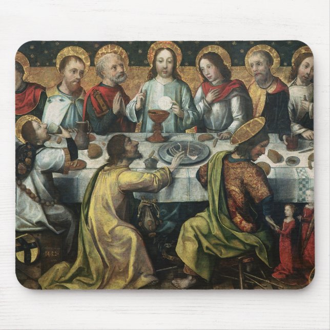 The Last Supper, 1482 Mouse Pad (Front)
