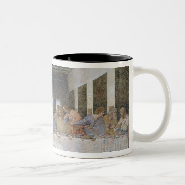The Last Supper, 1495-97 2 Two-Tone Coffee Mug (Right)