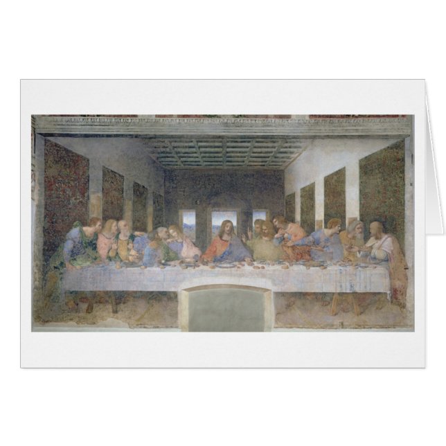 The Last Supper, 1495-97 (fresco) (Front Horizontal)