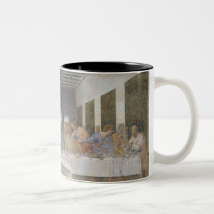The Last Supper, 1495-97 (fresco) Two-Tone Coffee Mug