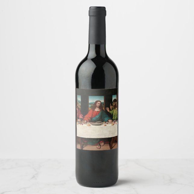 The Last Supper, 1515-1520 by Giampietrino Wine Label (Front)