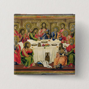 The Last Supper 15 Cm Square Badge