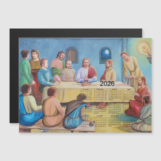 The Last Supper 2026 Calendar (Front/Back)