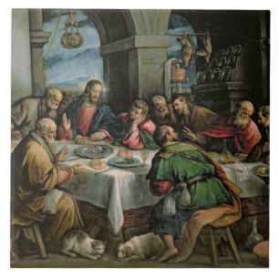 The Last Supper 3 Ceramic Tile