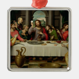 The Last Supper 5 Metal Ornament