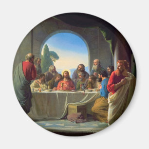The Last Supper by Carl Bloch Magnet