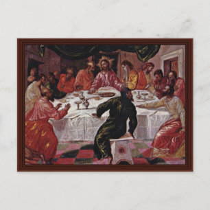 The Last Supper By Greco El Postcard