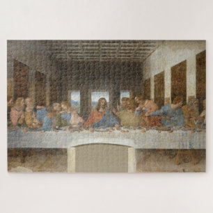 The Last Supper by Leonardo da Vinci (1495 - 1498) Jigsaw Puzzle