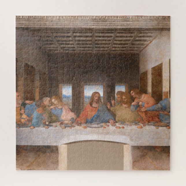 The Last Supper by Leonardo Da Vinci Jigsaw Puzzle (Vertical)
