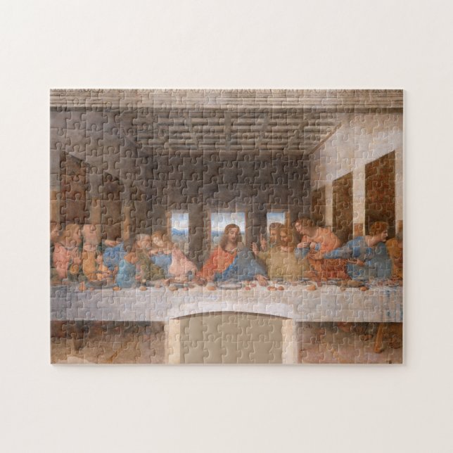 The Last Supper by Leonardo Da Vinci Jigsaw Puzzle (Horizontal)