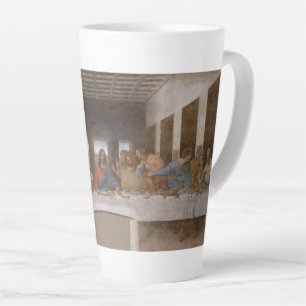 The Last Supper by Leonardo Da Vinci Postcard Latte Mug