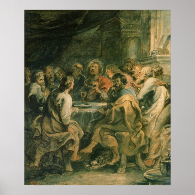 The Last Supper, c.1630-31 Poster (Front)