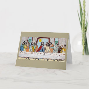 The Last Supper card
