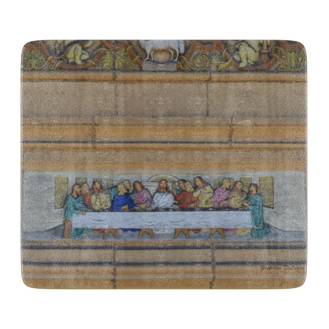 The Last Supper Cutting Board (Front)