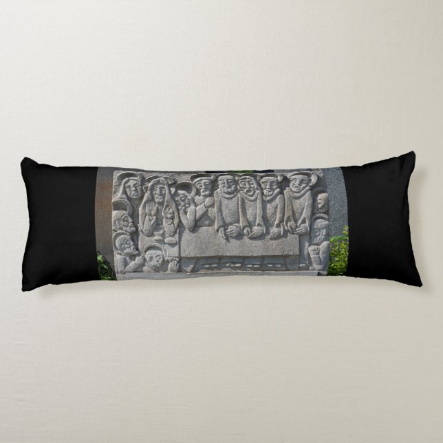 The Last Supper Gravestone Body Cushion (Back)