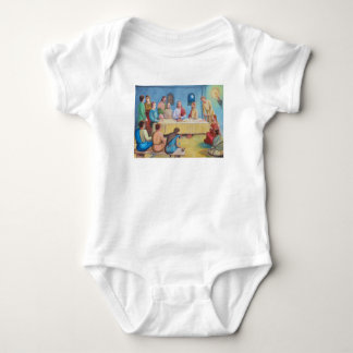 The Last Supper: Jesus and the Disciples Baby Bodysuit