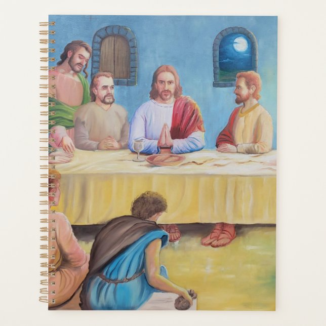 The Last Supper: Jesus and the Disciples Planner (Front)