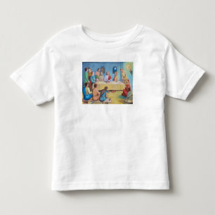 The Last Supper: Jesus and the Disciples Toddler T-Shirt